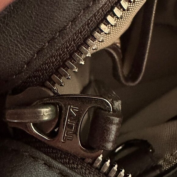 TUMI, Voyager Canvas Leather Cross Body Bag - Picture 8 of 16